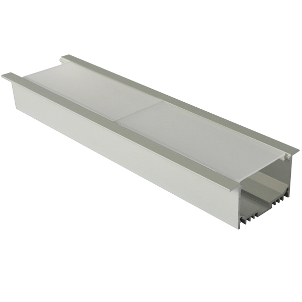 BAPL053 Aluminum Profile - Inner Width 34mm(1.33inch) - LED Strip Anodizing Extrusion Channel